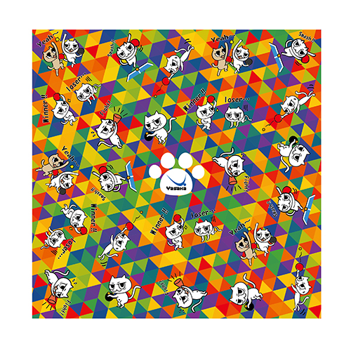 にゃんこカラーシート　トライアングル（１枚入）